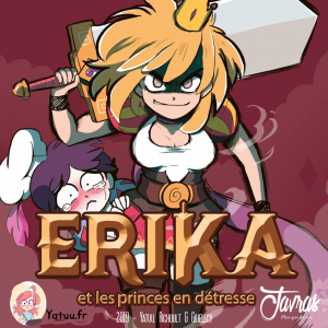 Erika et les princes en détresse, la bannière.